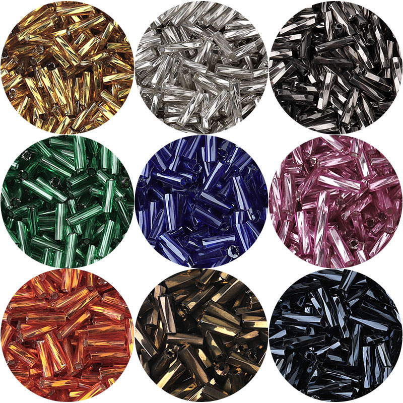 Glass Seed Beads 2Mm Jewelry Making - Louleur Twist Bugles Czech Glass Beads