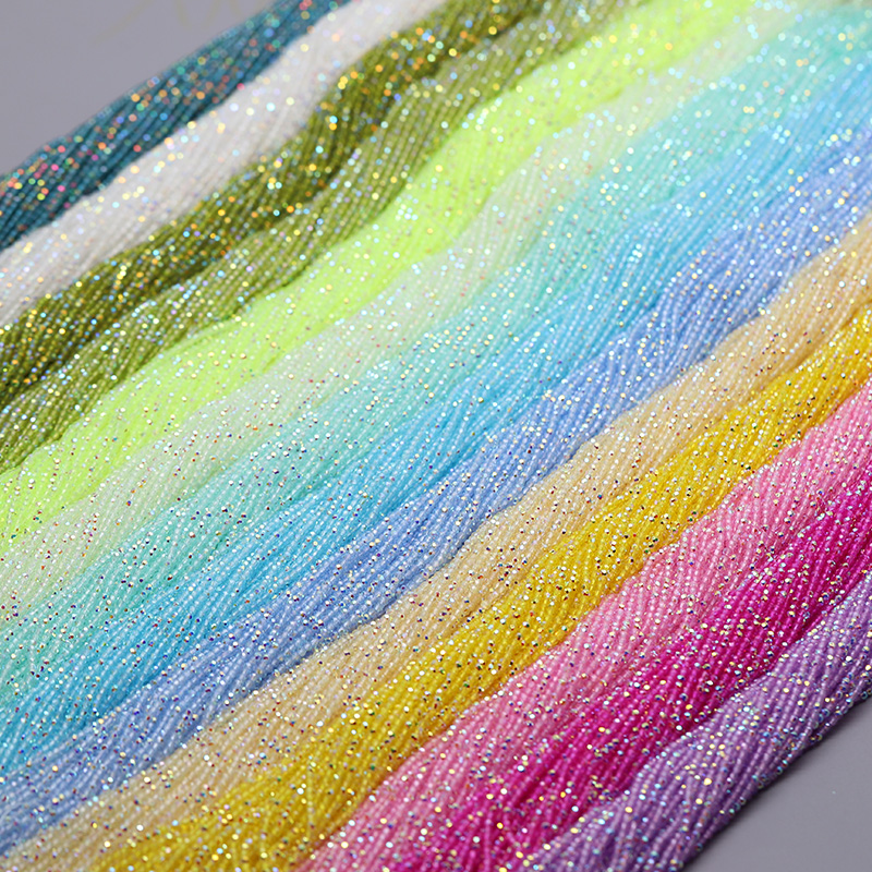 2mm (2 strand 370pcs) Color Cr - Glass Seed Beads 2Mm Jewelry Making ulasan dan harga