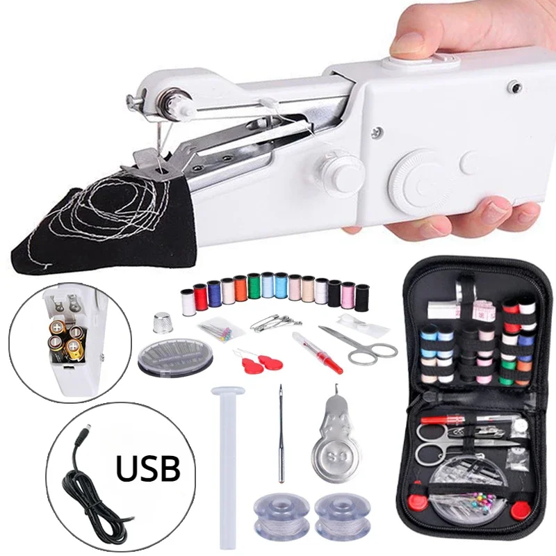 Portable Sewing Machine Manual - Mini Electric Sewing Machine Handheld ulasan dan harga
