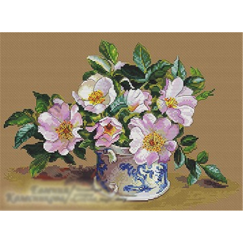 ZZ6350 Cross Stitch Kits Cross - Cotton Embroidery Thread Skeins ulasan dan harga