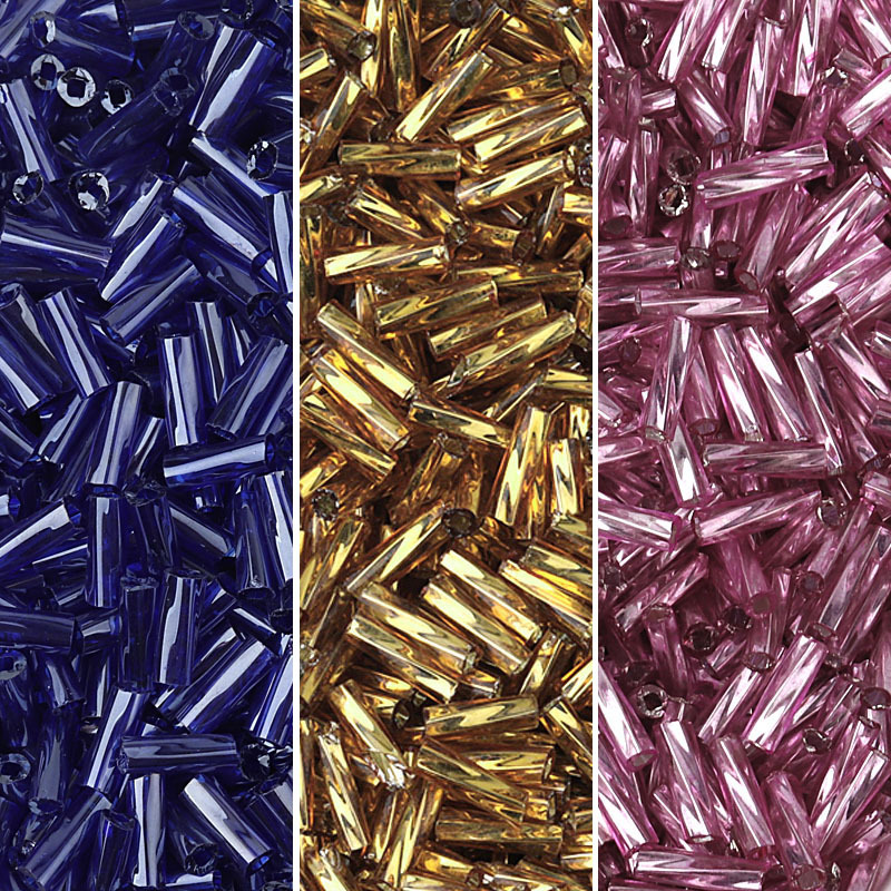 Louleur Twist Bugles Czech Gla - Glass Seed Beads 2Mm Jewelry Making ulasan dan harga
