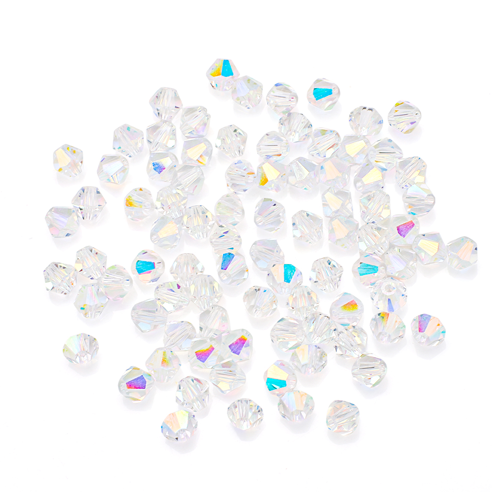 Faceted Crystal Glass Bicone B - Glass Seed Beads 2Mm Jewelry Making ulasan dan harga