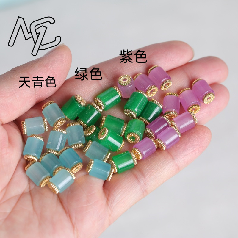 10pcs Natural Three-colored Ja - Beading ulasan dan harga