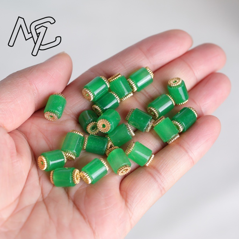 10pcs Natural Three-colored Ja - Beading ulasan dan harga