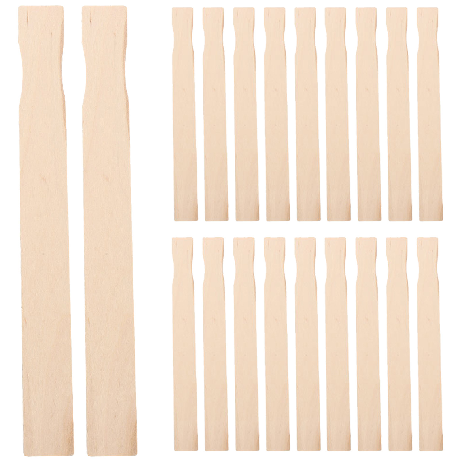 50Pcs Wooden Paint Stir Sticks - Craft Tools ulasan dan harga