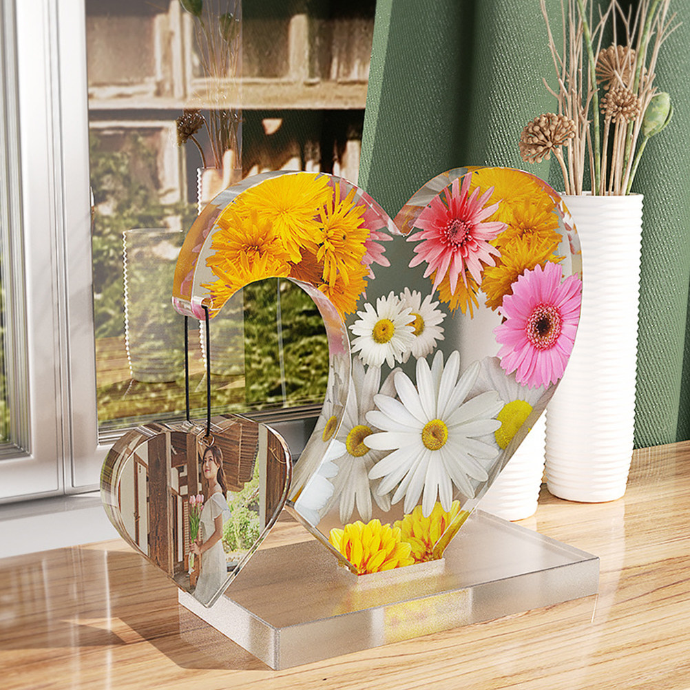 1Set Creative Heart Silicone M - Silicone Epoxy Resin Molds Set ulasan dan harga